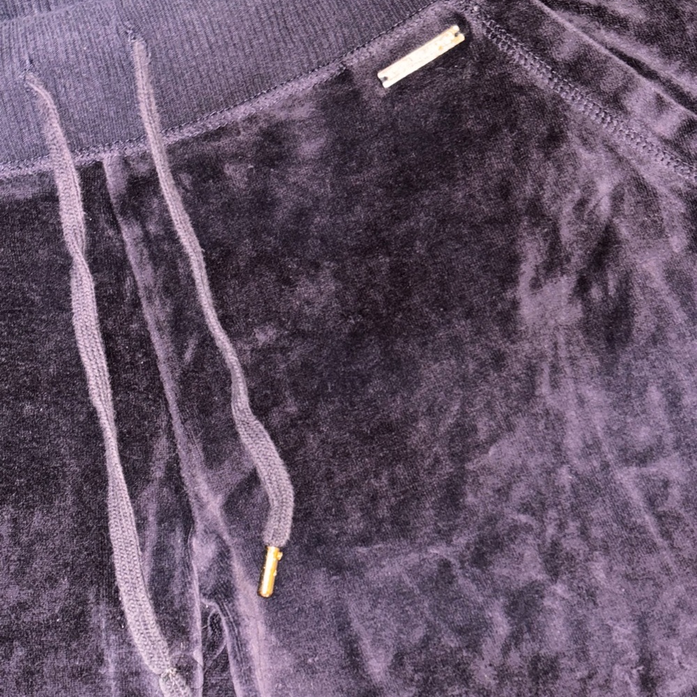 Michael Kors Deep Purple Velour Pants